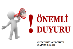 13. Genel Kurul Duyurusu