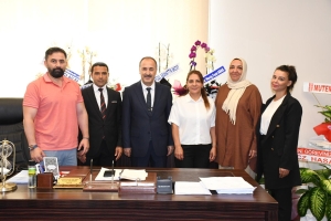 Derneğimizden Yozgat Şehir Hastanesi birlikte İdari ve Mali İşler Müdürüne Hayırlı Olsun Ziyareti.