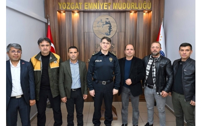 Derneğimizden; İl Emniyet Müdürüne “Hayırlı Olsun” Ziyareti