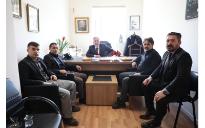 Belediye Başkanı Danışmanı Mehmet PINARCI’ya Hayırlı Olsun Ziyareti