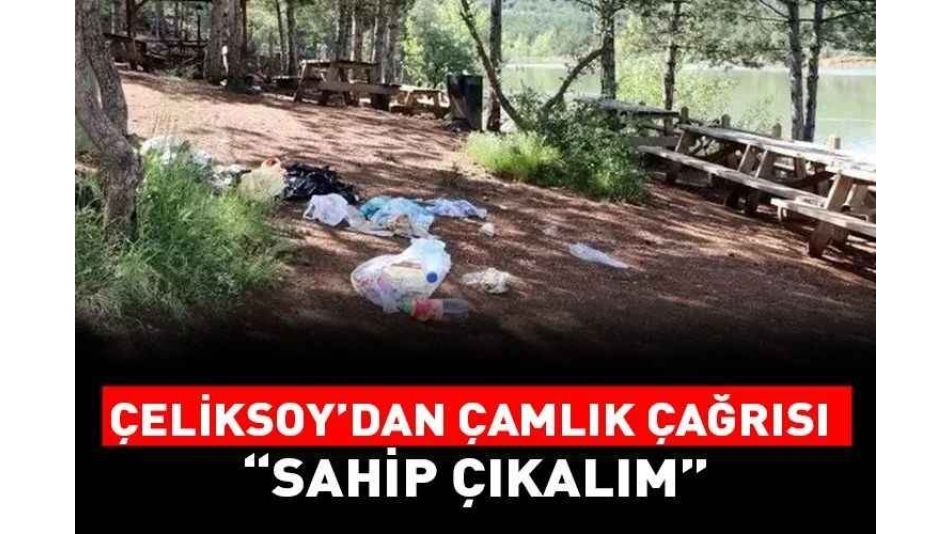 Başkanımız Hakan Çeliksoy’dan Çamlık Çağrısı