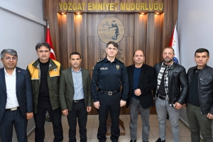 Derneğimizden; İl Emniyet Müdürüne “Hayırlı Olsun” Ziyareti