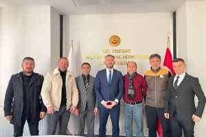 Derneğimizden Yozgat Aile ve Sosyal Hizmetler İl Müdürü Alper ALP’e İade-i Ziyaret