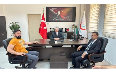 Derneğimizden İl Sağlık Müdürü Karaarslan’a Hayırlı Olsun Ziyareti