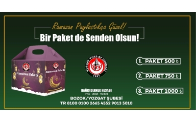 İhtiyaç Sahiplerine Ramazan Kolisi Yardımı – Dayanışma Zamanı!
