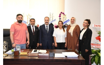Derneğimizden Yozgat Şehir Hastanesi İdari ve Mali İşler Müdürüne Hayırlı Olsun Ziyareti.