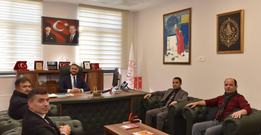 Derneğimizden Yozgat Aile ve Sosyal Hizmetler İl Müdürü Alper ALP’e İade-i Ziyaret