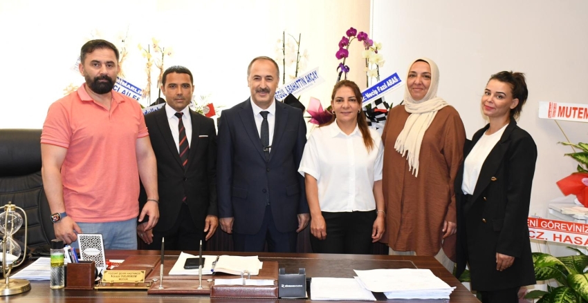 Derneğimizden Yozgat Şehir Hastanesi birlikte İdari ve Mali İşler Müdürüne Hayırlı Olsun Ziyareti.