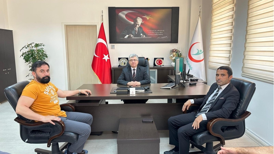 Derneğimizden İl Sağlık Müdürü Karaarslan’a Hayırlı Olsun Ziyareti