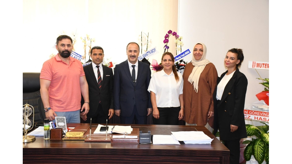Derneğimizden Yozgat Şehir Hastanesi İdari ve Mali İşler Müdürüne Hayırlı Olsun Ziyareti.